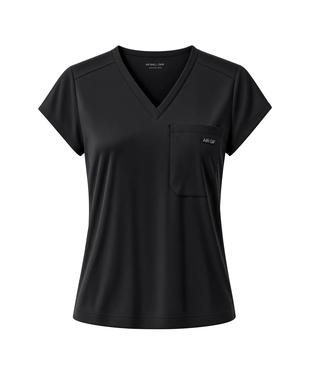 Women's 0x0 Cropped — Black